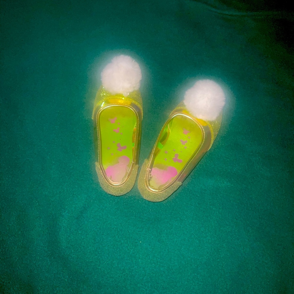 Tinkerbell shoes, size 11/12, Girls
